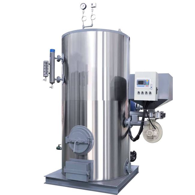 Generador de vapor de pellets de biomassa d'encenalls de fusta de 500 kg