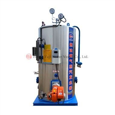 Generador de vapor de gas i oli de doble combustible per a calefacció